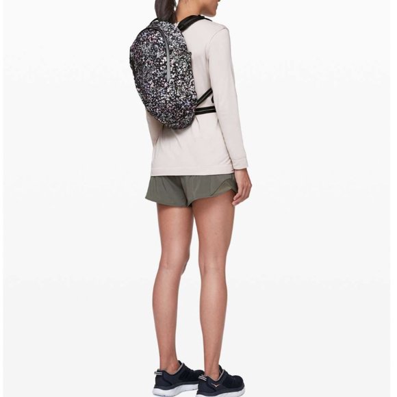 NWT Floral Spritz Multi lululemon Fast and Free Backpack *13L main image 9